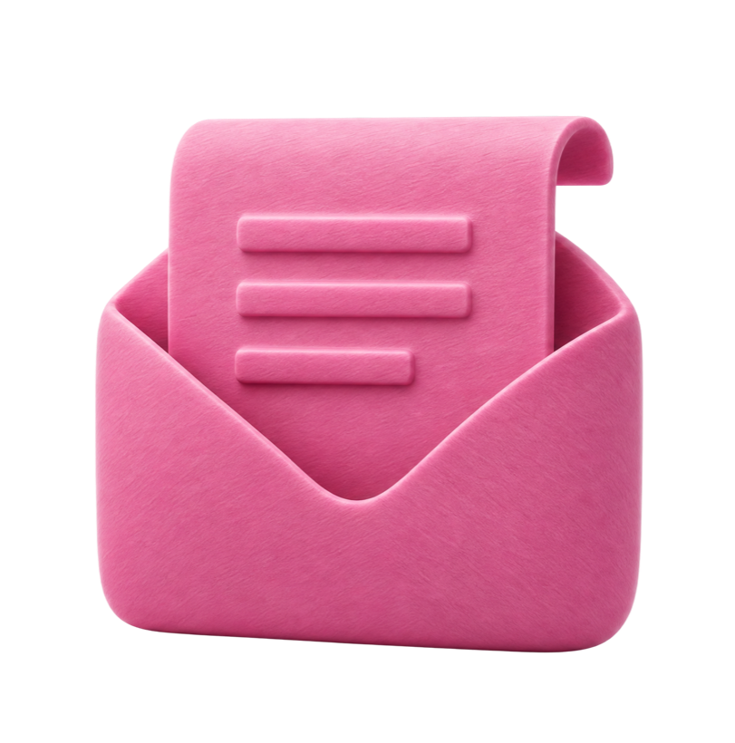 Newsletter envelope visual